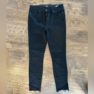 PAIGE Hoxton Ankle Black Denim